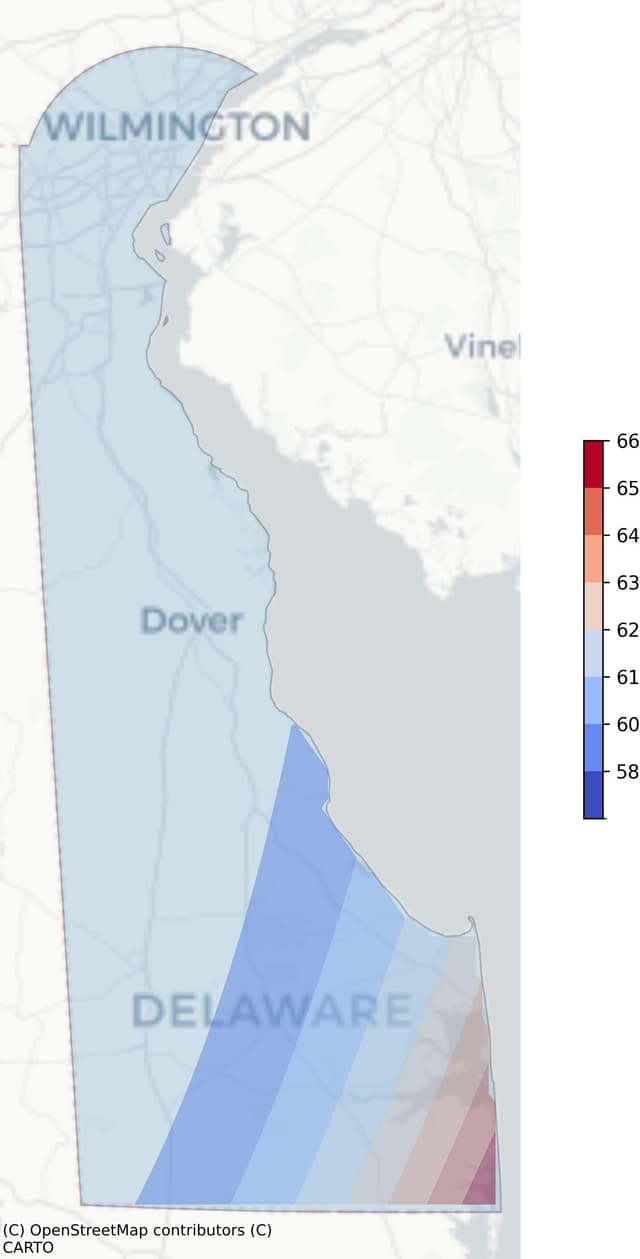Delaware Flood Risk Map Hurricanes in Delaware: Preparedness and Emergency Response Guide